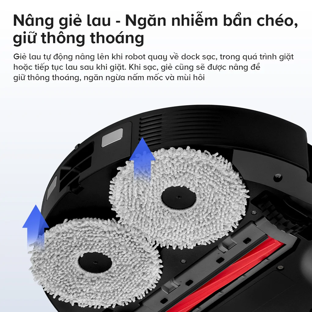 Robot Hút Bụi Lau Nhà Roborock QR 798 - Trắng 21