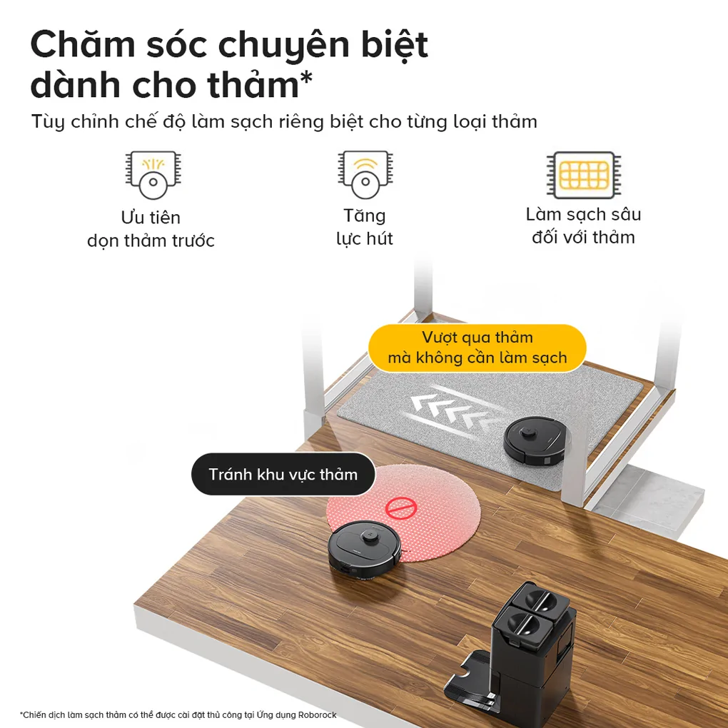 Robot Hút Bụi Lau Nhà Roborock QR 798 - Trắng 23