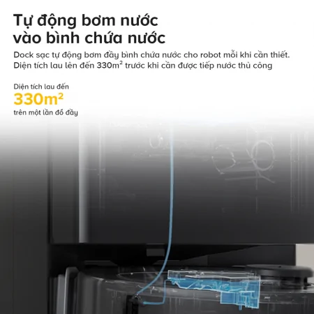 Robot Hút Bụi Lau Nhà Roborock QR 798 - Đen 5