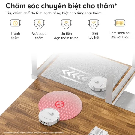 Robot Hút Bụi Lau Nhà Roborock Q Revo 5AE - Trắng 17