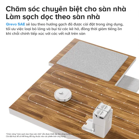 Robot Hút Bụi Lau Nhà Roborock Q Revo 5AE - Trắng 18