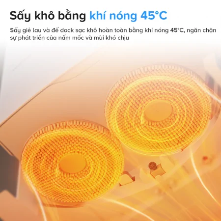 Robot Hút Bụi Lau Nhà Roborock Q Revo 5AE - Trắng 23