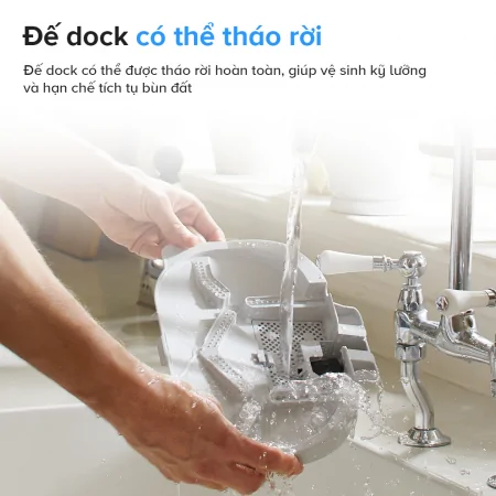 Robot Hút Bụi Lau Nhà Roborock Q Revo 5AE - Trắng 27