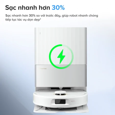 Robot Hút Bụi Lau Nhà Roborock Q Revo 5AE - Đen 19