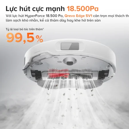 Robot Hút Bụi Lau Nhà Roborock Q Revo 5V1 Trắng 9