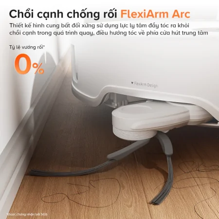 Robot Hút Bụi Lau Nhà Roborock Q Revo 5V1 Đen 11