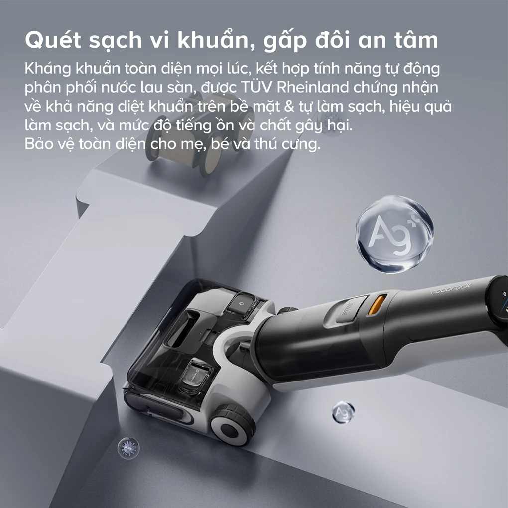 Máy Hút Bụi Lau Nhà Cầm Tay Roborock F25 8