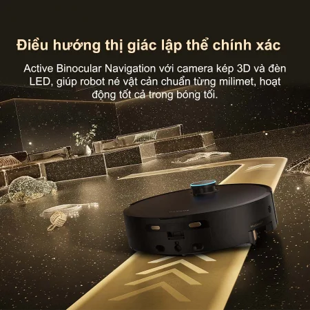Robot Hút Bụi Lau Nhà Dreame Aqua 10 Pro Track - Đen 15