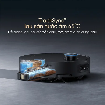 Robot Hút Bụi Lau Nhà Dreame Aqua 10 Pro Track - Trắng 13