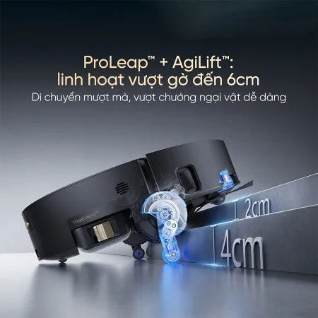 Robot Hút Bụi Lau Nhà Dreame Aqua 10 Pro Track - Trắng 15