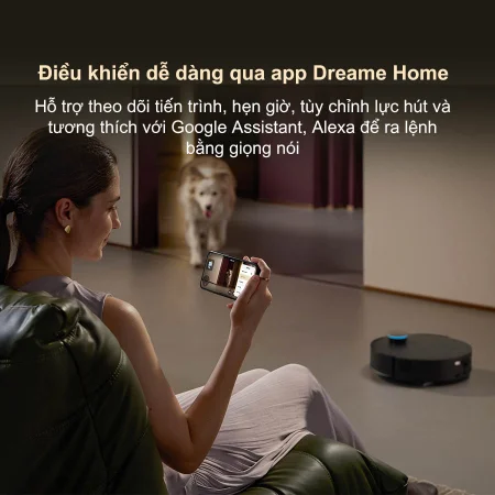 Robot Hút Bụi Lau Nhà Dreame Aqua 10 Pro Track - Trắng 23