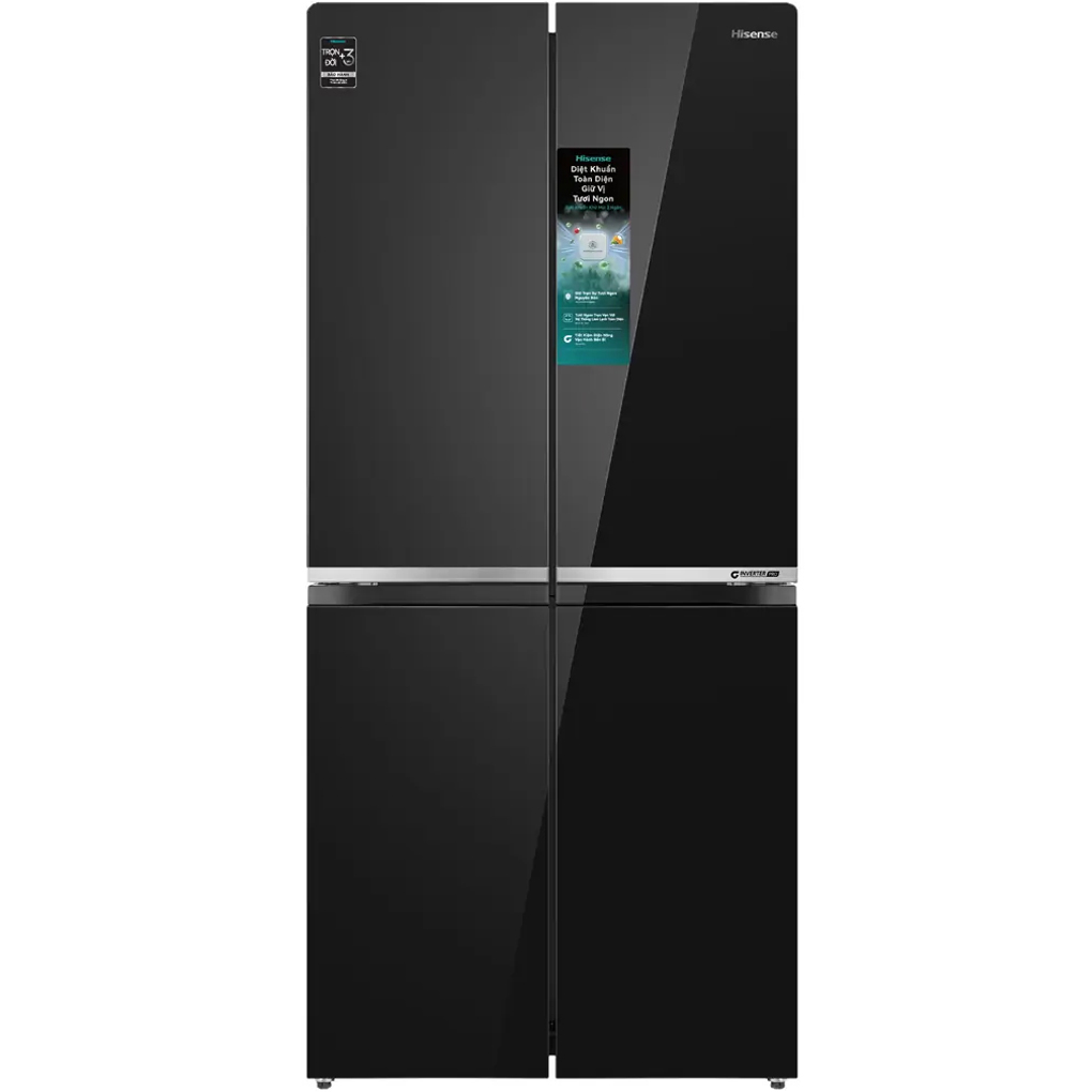Tủ Lạnh Hisense Inverter 427 Lít RQ559N4EBU 0