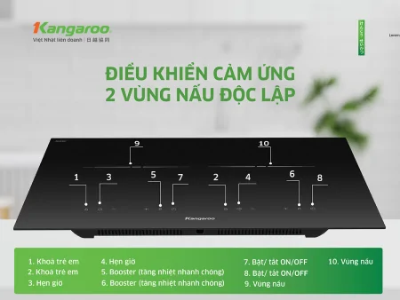 Bếp Điện Từ Đôi Kangaroo KGIC50D3C 10