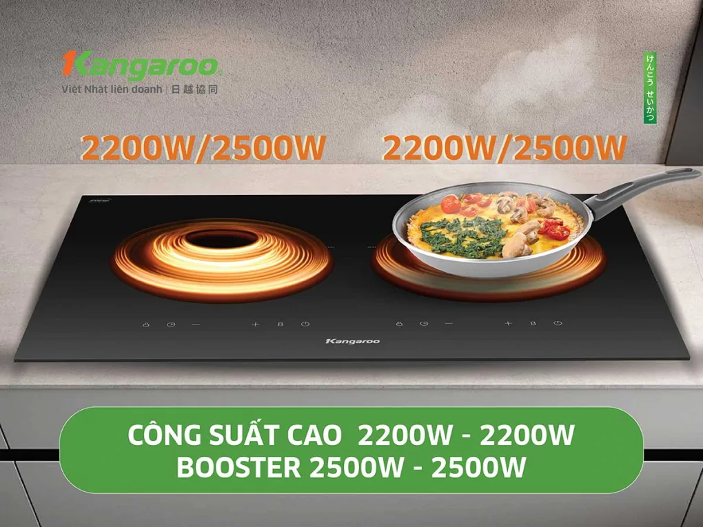 Bếp Điện Từ Đôi Kangaroo KGIC50D3C 9