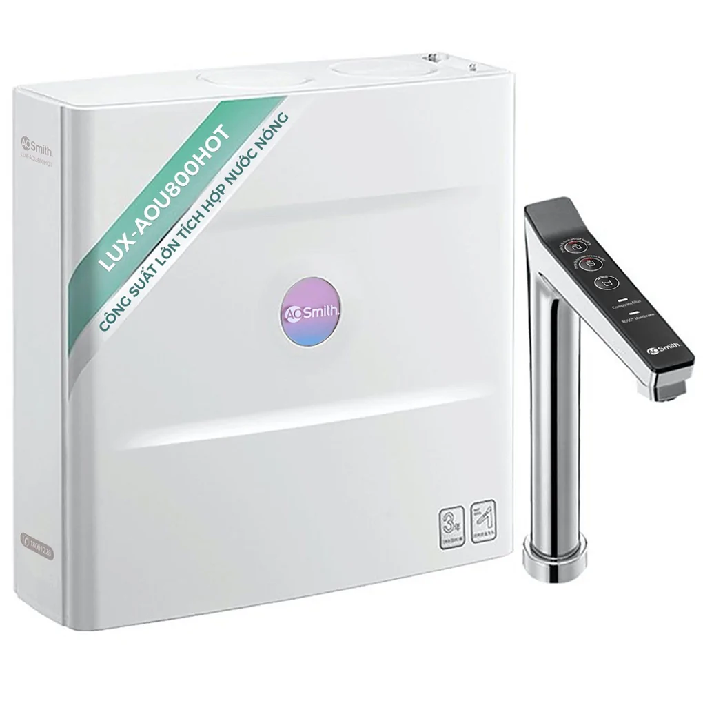 Máy Lọc Nước Đặt Gầm Công Suất Lớn A. O. Smith ROSS™ LUX-AOU800HOT 0