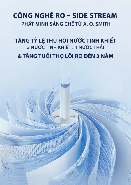 Máy Lọc Nước Đặt Gầm Công Suất Lớn A. O. Smith ROSS™ LUX-AOU800HOT 17
