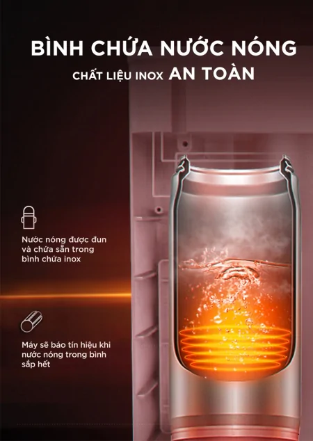 Máy Lọc Nước Đặt Gầm Công Suất Lớn A. O. Smith ROSS™ LUX-AOU800HOT 18