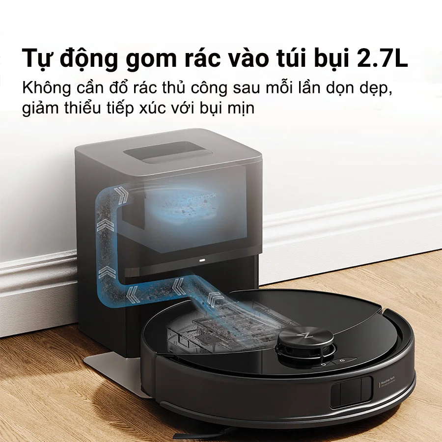 Robot Hút Bụi Lau Nhà Roborock Q10 PF Plus 4