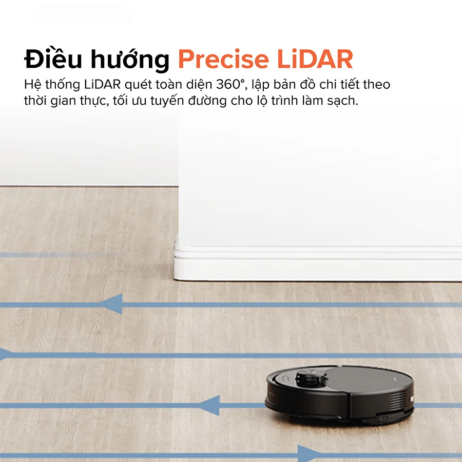 Robot Hút Bụi Lau Nhà Roborock Q10 PF Plus 7