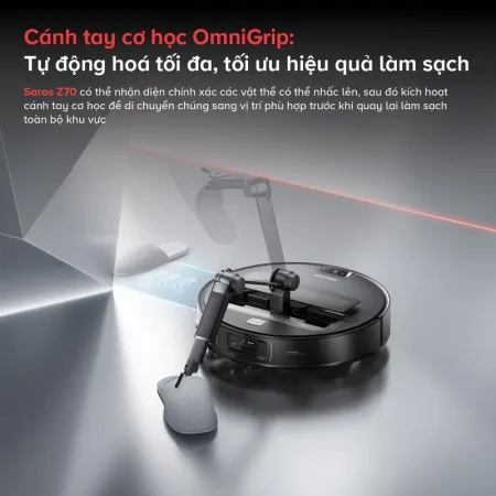 Robot Hút Bụi Lau Nhà Roborock Saros Z70 13