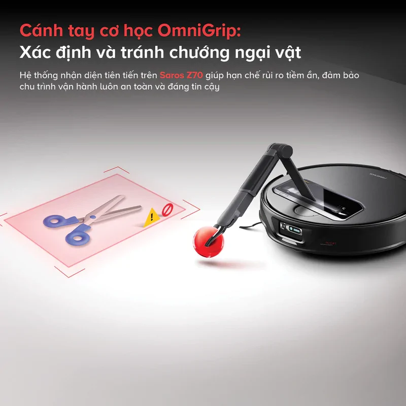 Robot Hút Bụi Lau Nhà Roborock Saros Z70 20