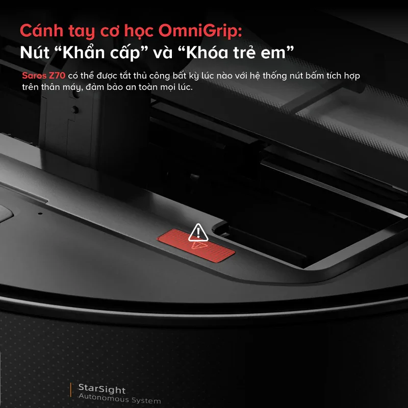 Robot Hút Bụi Lau Nhà Roborock Saros Z70 21