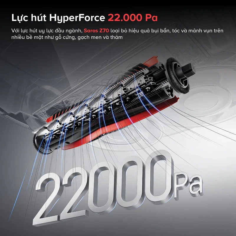 Robot Hút Bụi Lau Nhà Roborock Saros Z70 5