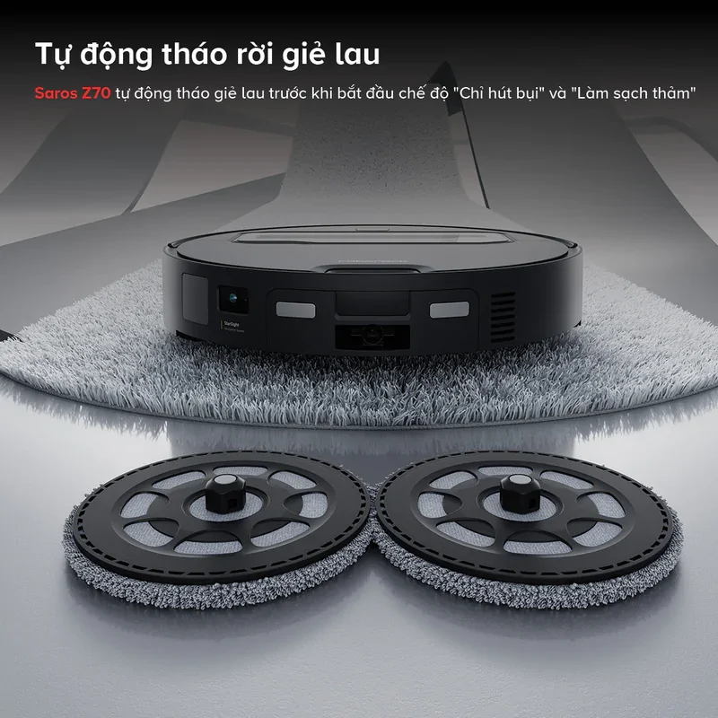 Robot Hút Bụi Lau Nhà Roborock Saros Z70 9