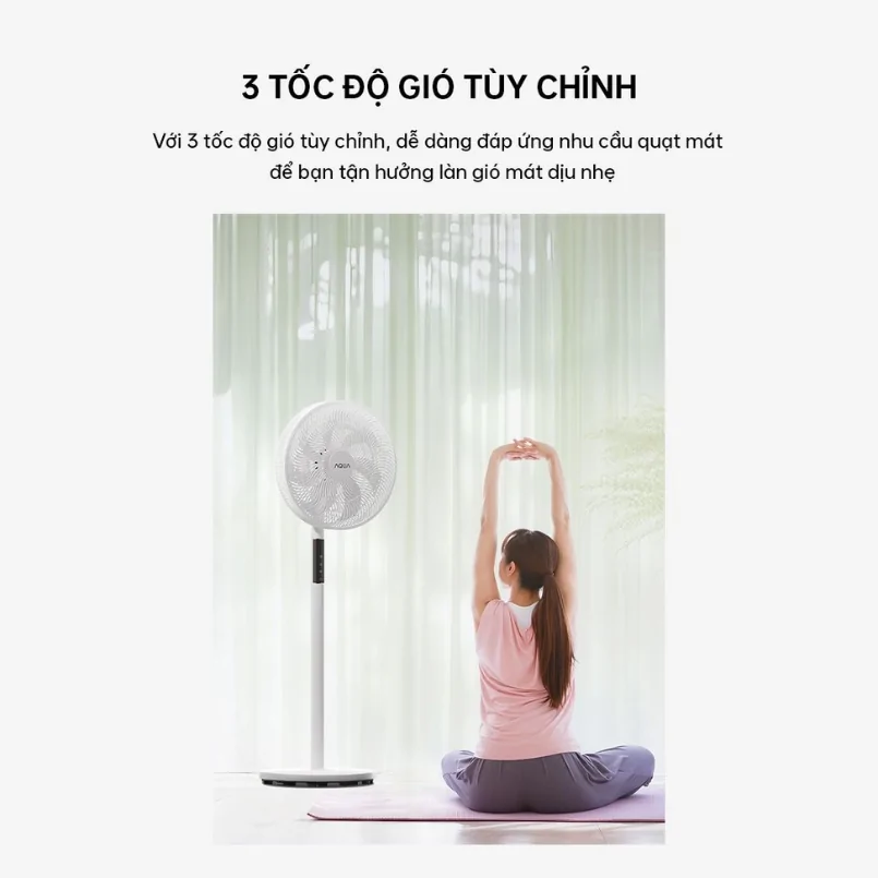 Quạt Đứng Aqua AQS-FED3502R(W) 4