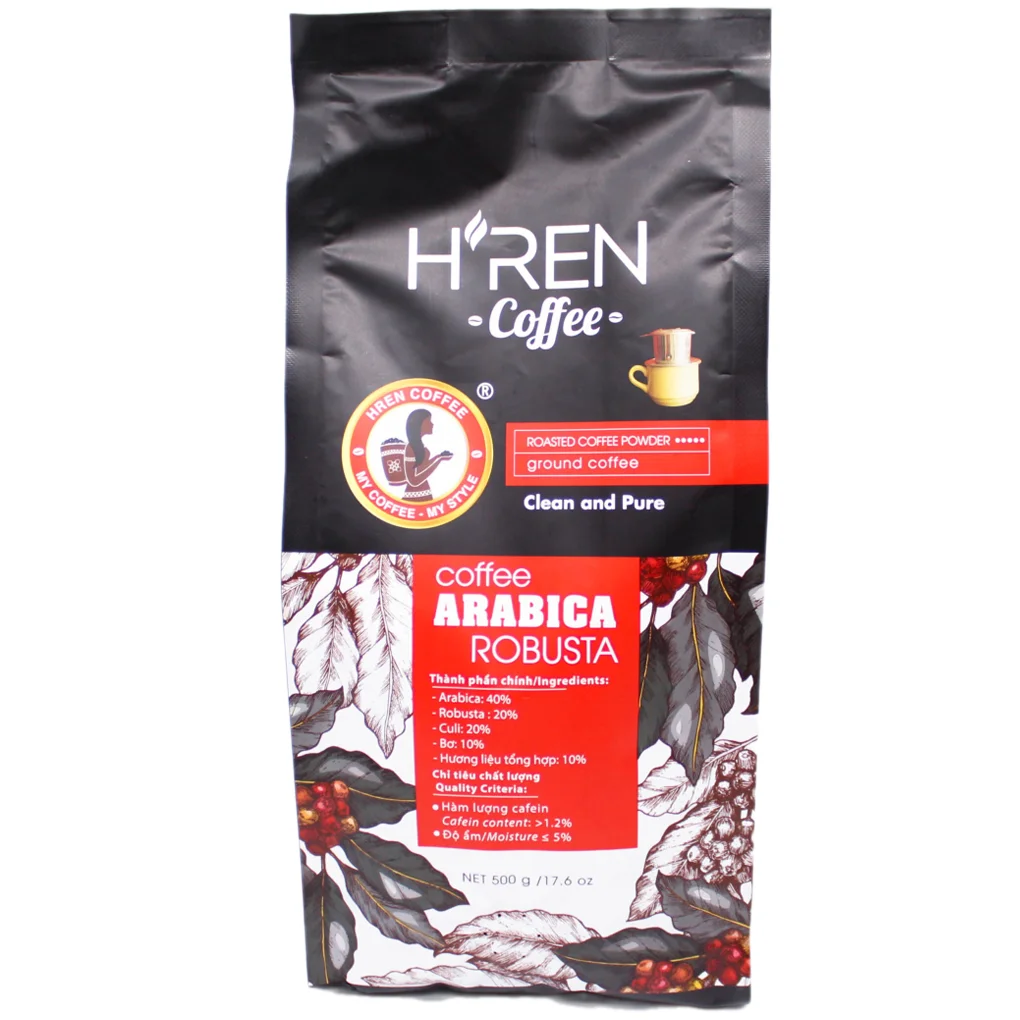 Cà Phê H'Ren Robusta 500g 0
