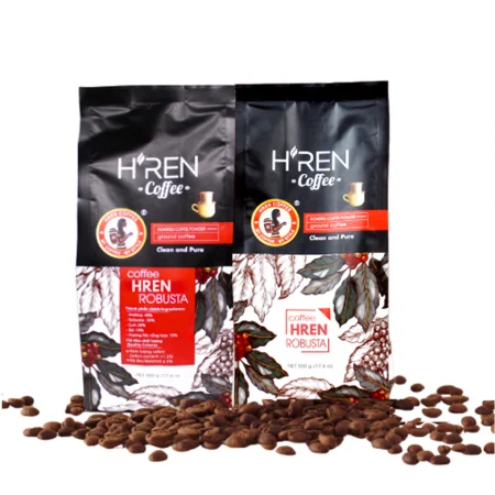 Cà Phê H'Ren Robusta 500g 2