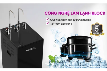 Máy Lọc Nước Nóng Lạnh Nguội Mutosi MP-S119UV 11 Lõi 8