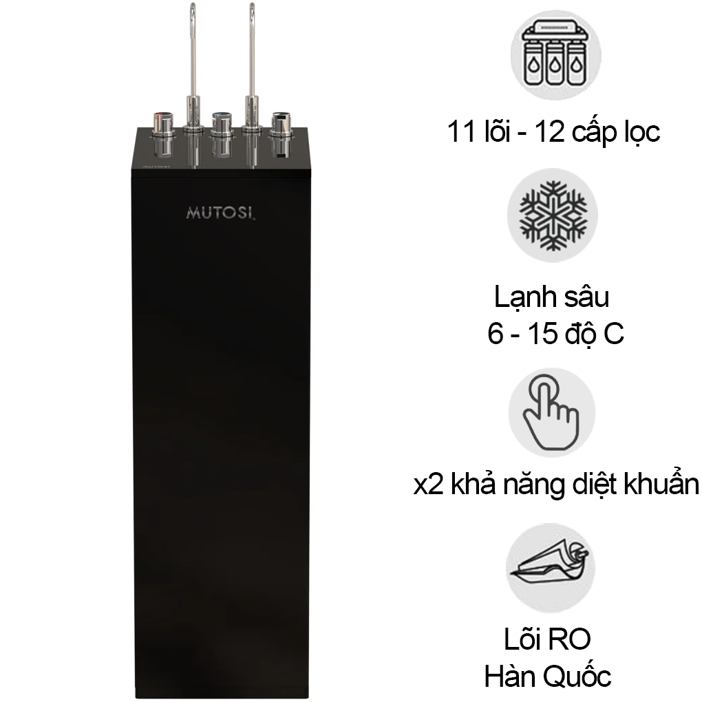 M&aacute;y Lọc Nước N&oacute;ng Lạnh Nguội Đ&egrave;n UV Khử Khuẩn MP-S119UV 11 L&otilde;i