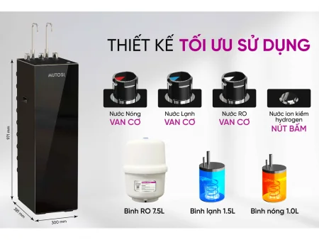 Máy Lọc Nước Ion Kiềm Hydrogen Mutosi MP-H112UV 11 Lõi 11