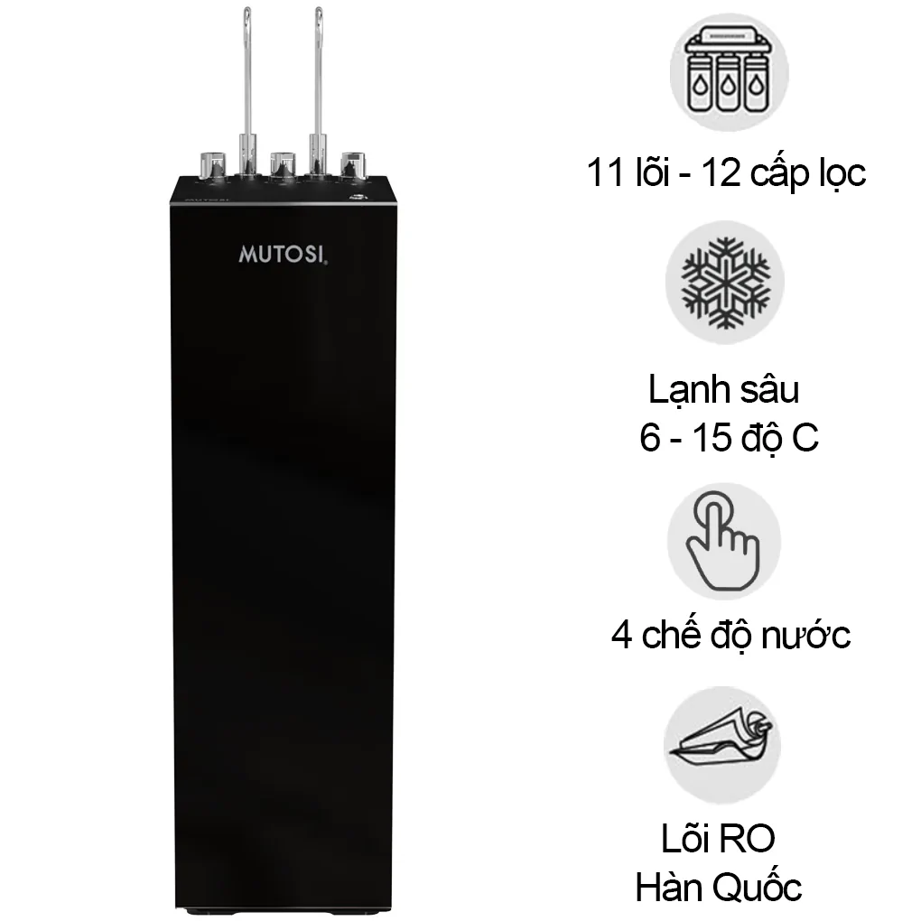 Máy Lọc Nước Ion Kiềm Hydrogen Mutosi MP-H112UV 11 Lõi