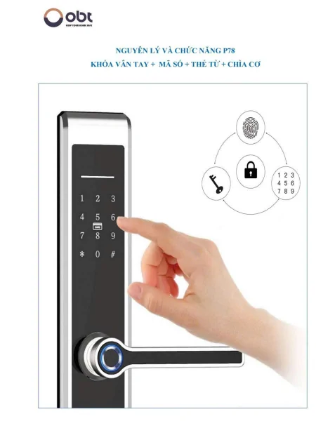 Khóa Thông Minh ORBITA P78 1