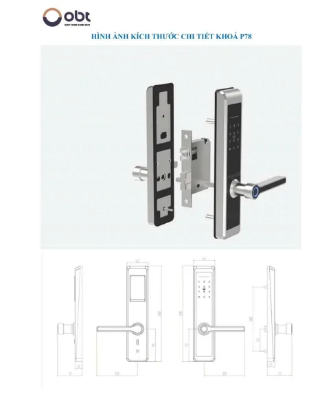 Khóa Thông Minh ORBITA P78 3