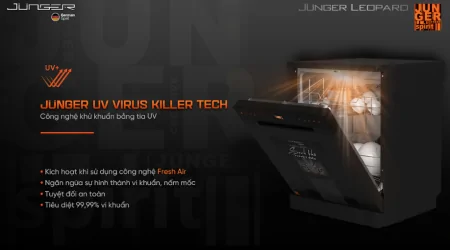 Máy Rửa Bát Junger Leopard DWJ-183-VG - Xuất Xứ Thái Lan 14