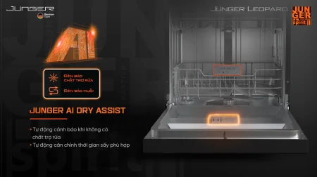 Máy Rửa Bát Junger Leopard DWJ-183-VG - Xuất Xứ Thái Lan 5