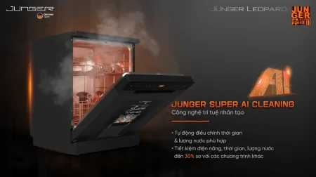 Máy Rửa Bát Junger Leopard DWJ-183-VG - Xuất Xứ Thái Lan 8