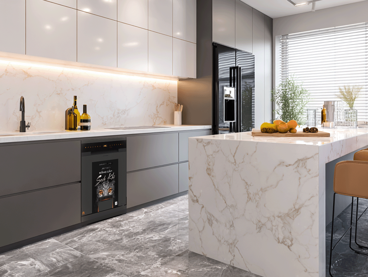 Máy Rửa Bát Junger Leopard DWJ-183-VG - Xuất Xứ Thái Lan 3