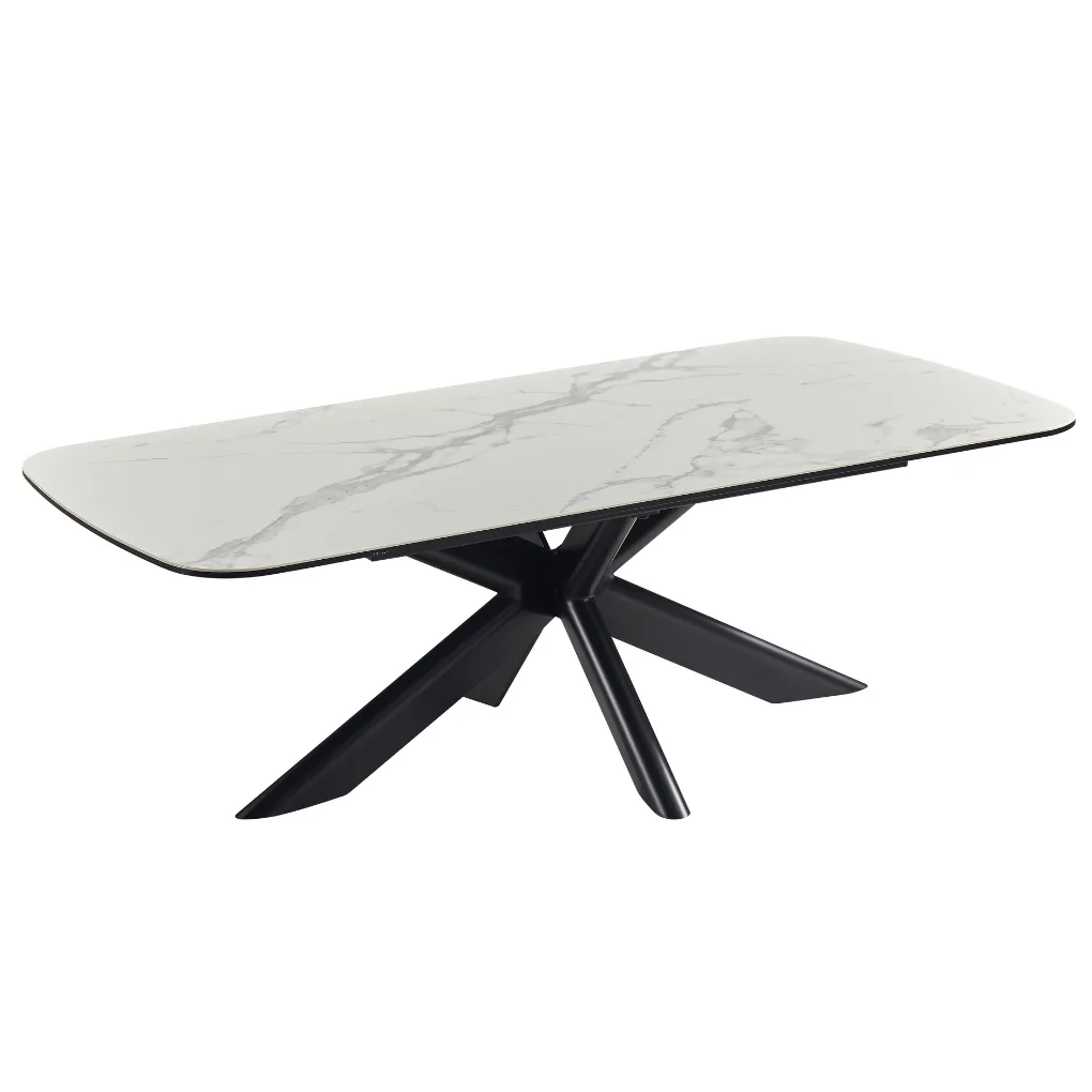 Bàn Coffee Saga Xám trắng 0