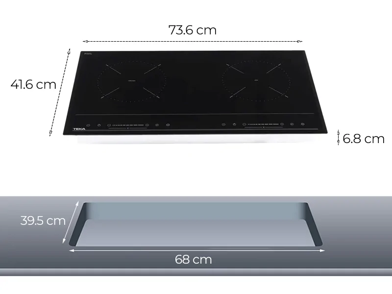 Bếp Từ Hồng Ngoại Teka HIC 7322 S 0