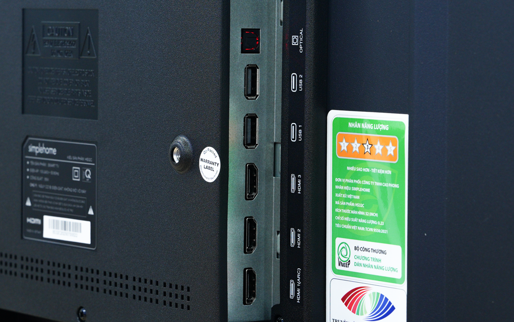 Smart Tivi Simplehome HD 32 Inch HS32C 8