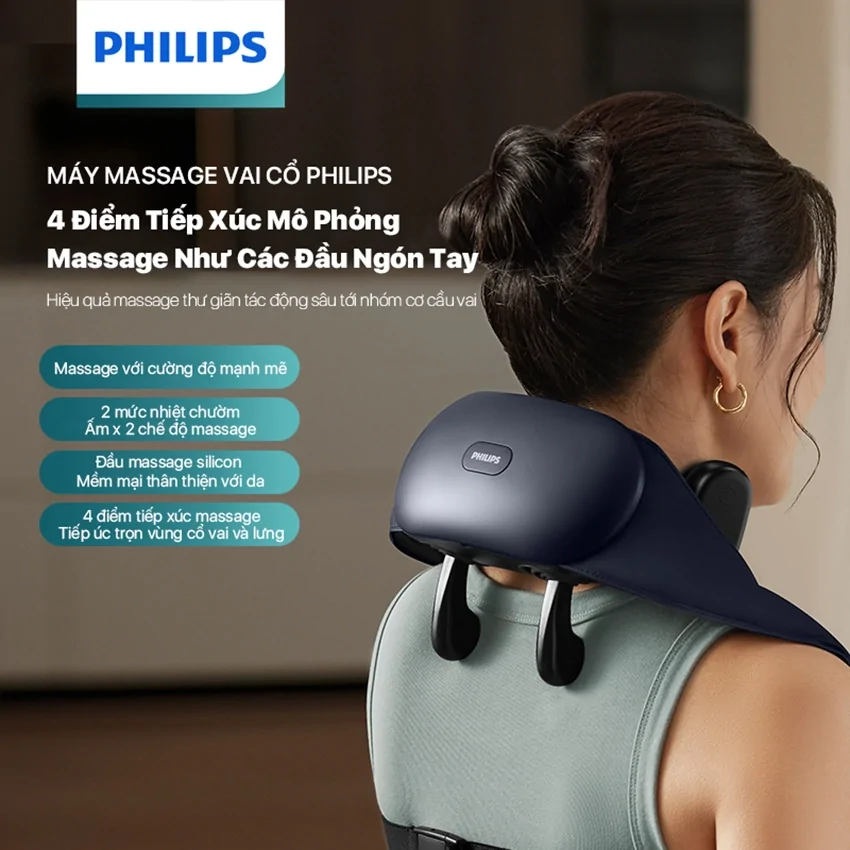Đai Massage Vai Cổ Philips PPM3322 2