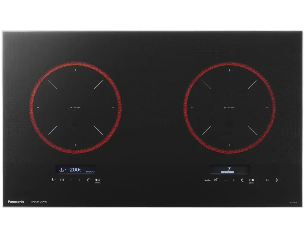 Bếp Điện Từ Đôi Panasonic KY-A1W70KRA - Xuất Xứ Nhật Bản
