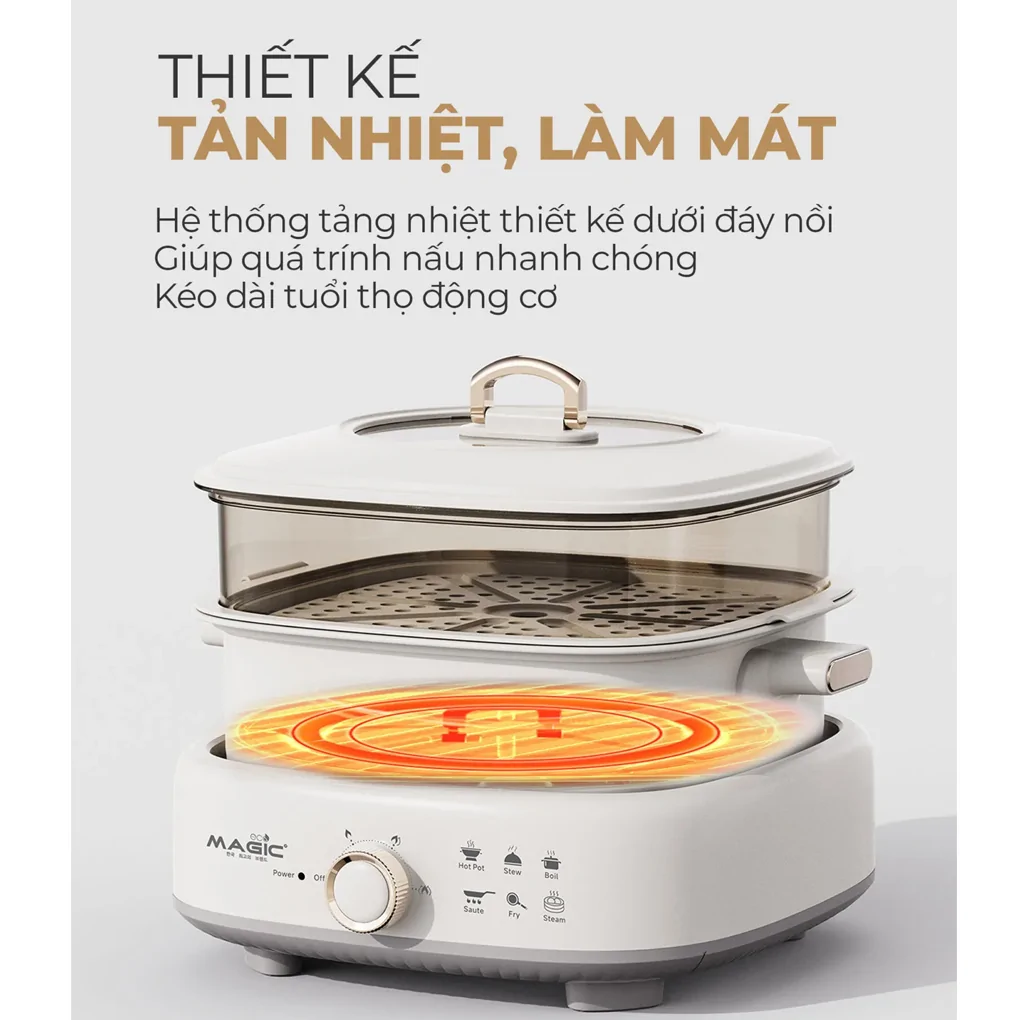 Nồi Hấp Lẩu Magic Eco AC-281 15