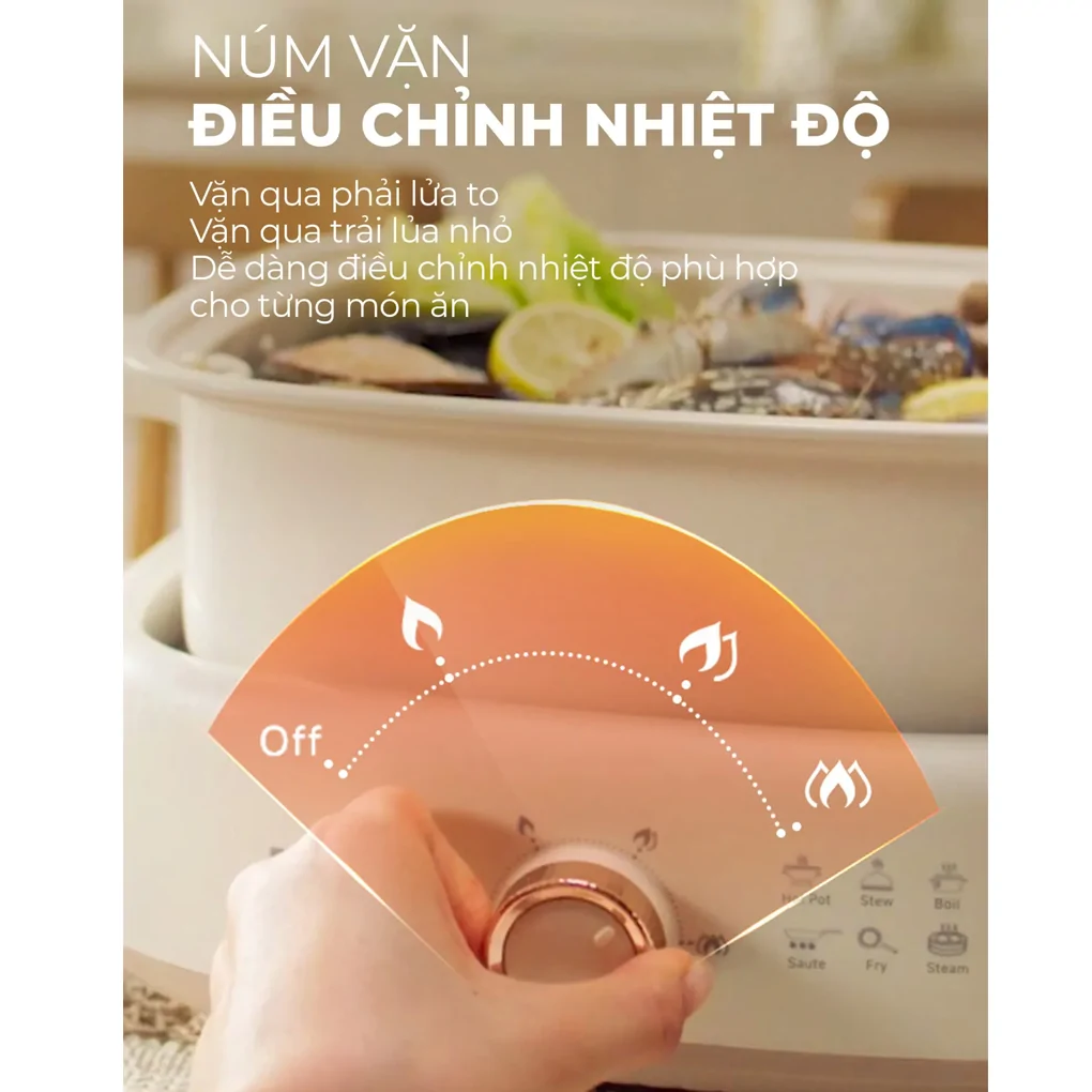 Nồi Hấp Lẩu Magic Eco AC-281 18