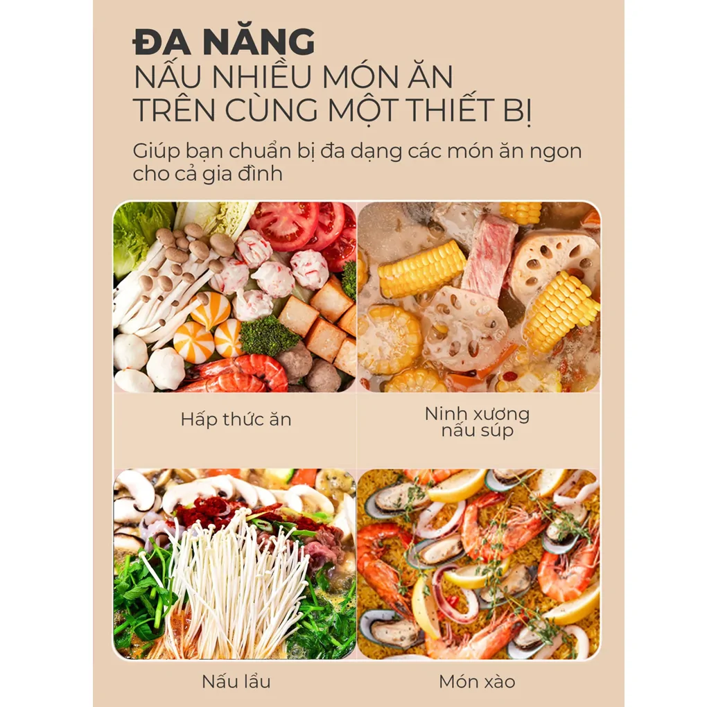 Nồi Hấp Lẩu Magic Eco AC-281 19