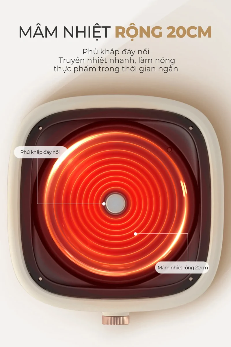 Nồi Hấp Lẩu Magic Eco AC-281 8